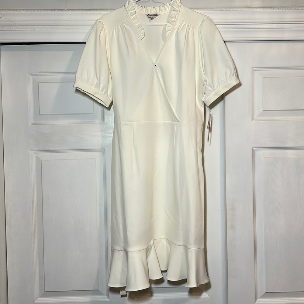 Nanette Lenore Cannoli Cream Dress